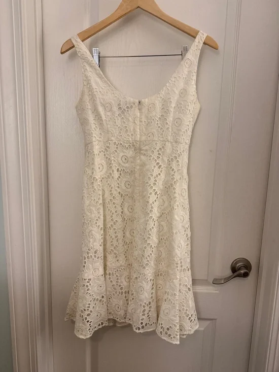 Nanette Lepore Eyelet Lace Dress - Picture 2 of 4